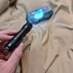 چراغ قوه زوم دار جیبی چراغ بغل مدل XPE+COB - تصویر 2