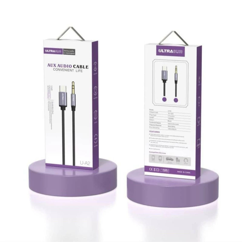 1754312485_17996 کابل AUX اولتراسور مدل U-A2