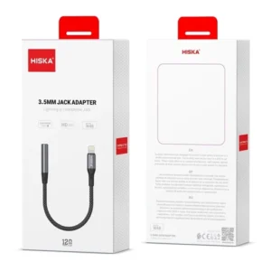 کابل تبدیل لایتنینگ به AUX هیسکا مدل W48