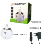 چراغ اضطراری خورشیدی مدل CAMP-2029 - تصویر 7