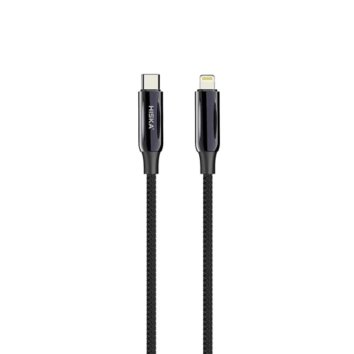 کابل تبدیل USB-C به لایتنینگ HISKA LX-16CL طول ۱٫۸ متر