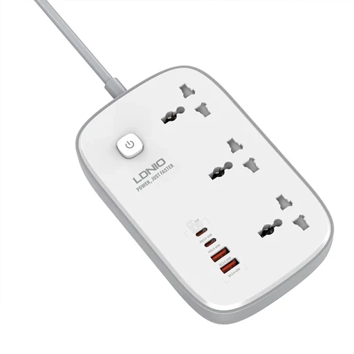 چندراهی برق و شارژر الدینیو مدل SC3416 GaN