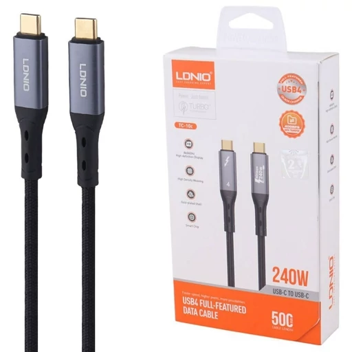 کابل دو سر تایپ سی LDNIO مدل TC-10C