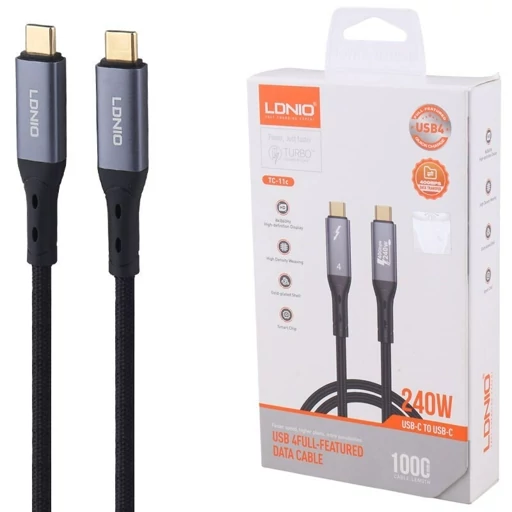 کابل دو سر تایپ سی LDNIO مدل TC-11C-HDMI