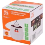 لامپ آویز دار شارژی خورشیدی HGDUE مدل HG-2023 - تصویر 2