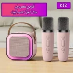اسپیکر بلوتوثی K12 همراه با ۲ عدد میکروفن - تصویر 5