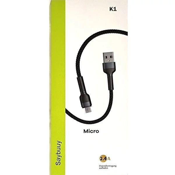 کابل تبدیل USB به microUSB سی بای مدل k1