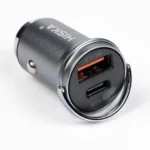 شارژر فندکی هیسکا مدل HCC-306 به همراه کابل USB-C